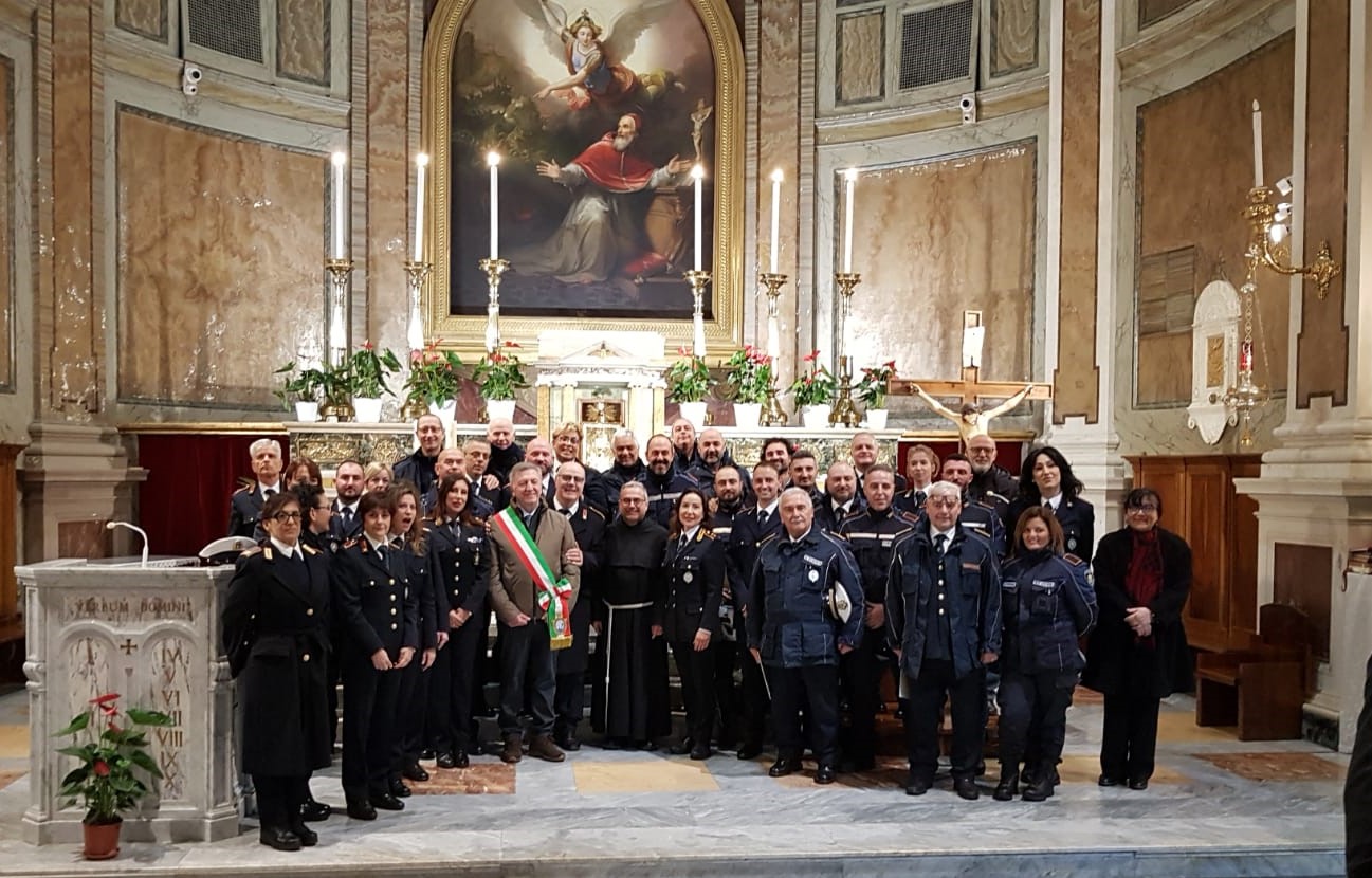 La Polizia Locale onora San Sebastiano