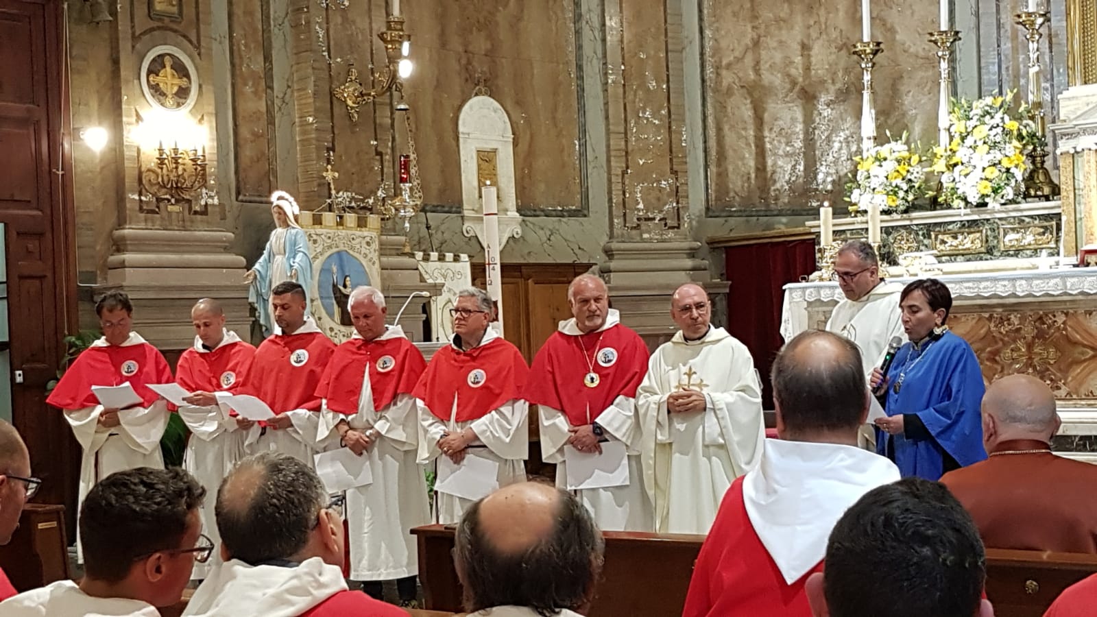 Giuramento del nuovo direttivo della Confraternita di Sant'Antonio di Padova
