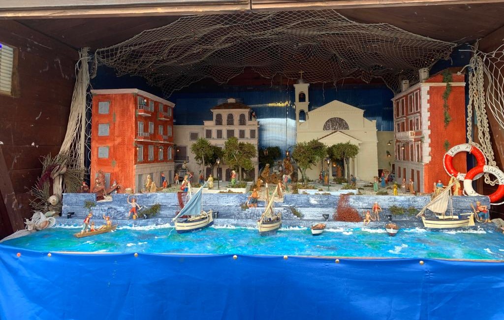 Artistico presepe della Lega Marinara Sant'Antonio