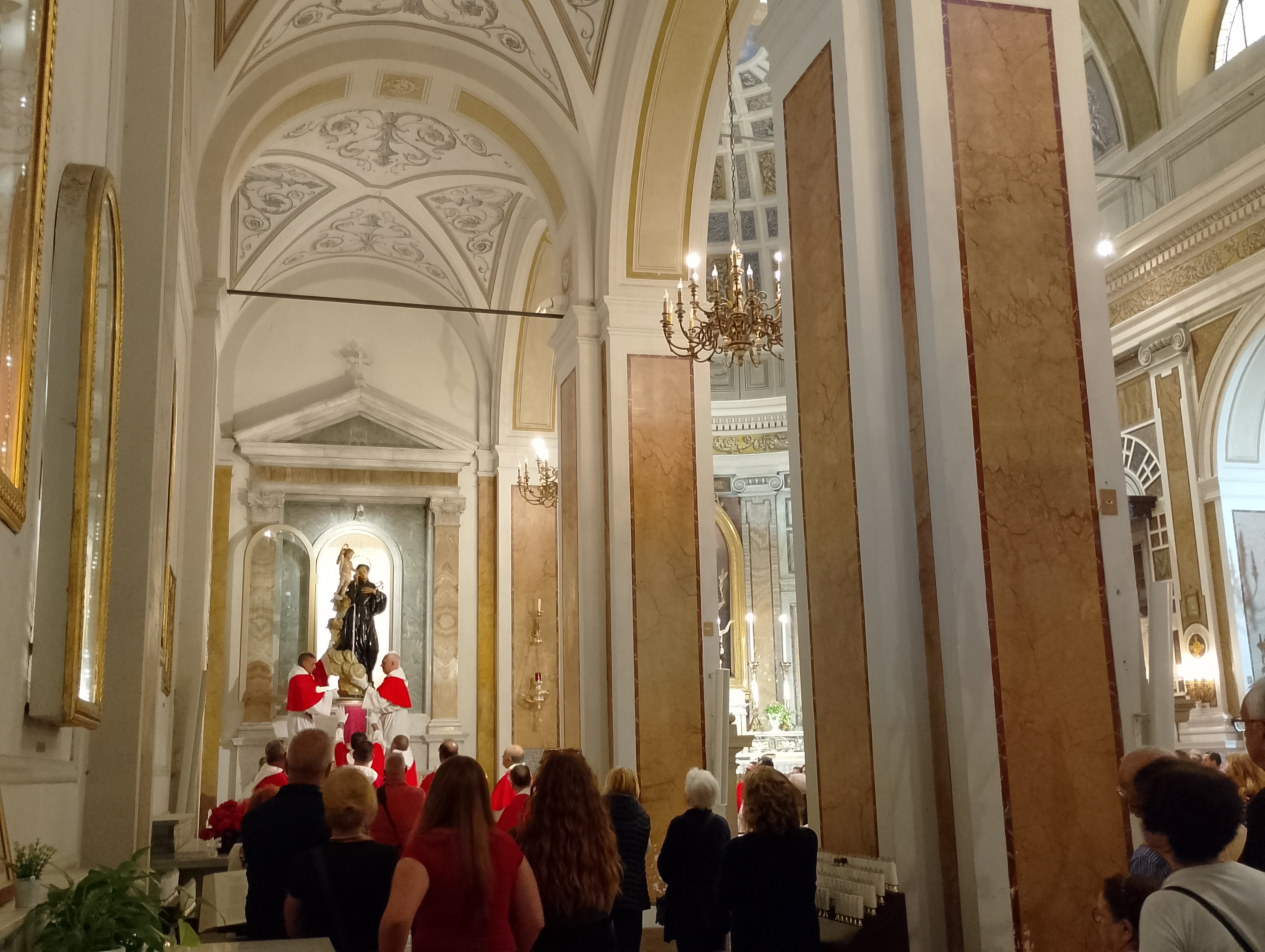 Discesa del simulacro di Sant'Antonio di Padova