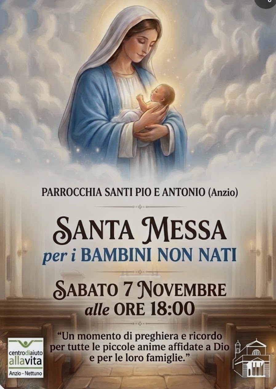 Santa Messa per i BAMBINI NON NATI